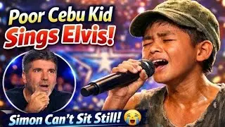 Street Kid From Cebu Sings Elvis &mdash; Simon Cowell STUNNED on Ireland&rsquo;s Got Talent