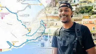 Walk from Hotel Royal Positano to the Beach 🥵 | Italy Ep. 6