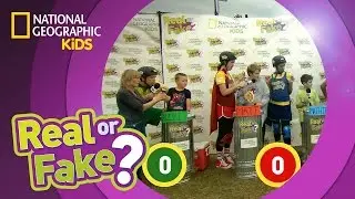 Clownin' at the Carnival | Real Or Fake? (Game Show)