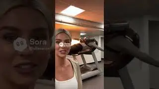 В спортзале творится что-то невероятное.
