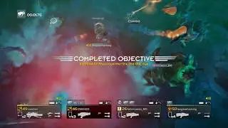 Helldivers - Heavy Strafing Run vs Hive Lord