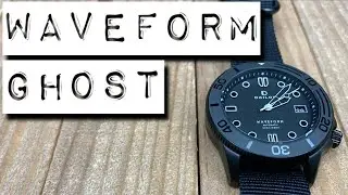 Dailos Waveform Ghost: Titanium Dive Watch with a Stealth Twist