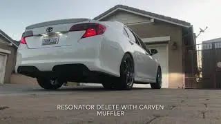 2014 Camry exhaust types