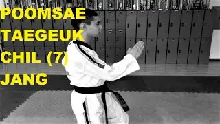 Taekwondo Form 7 TAEGEUK CHIL JANG (Red/Stripe Belt) Lima TaeKwonDo Academy USA WT POOMSAE KUKKIWON