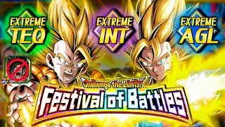 EXTREME MISSION (ITS FINALLY OVER)!!! Festival Of Battles | DBZ Dokkan Battle