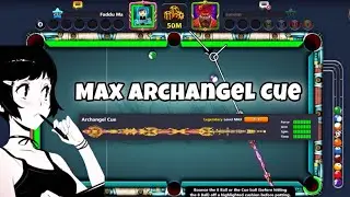 8 Ball Pool - WHY ARCHANGEL CUE IS SOO RARE LEGENDARY CUE?✨