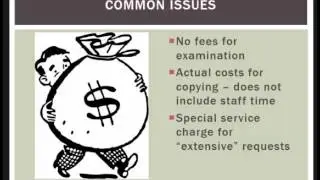 Public Records Law   What Does It Say Today
