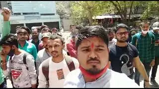 rgpv diploma pharmacy online exam protest