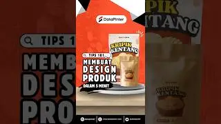 Tips 101 : Membuat Design Produk dalam 5 Menit #datapinter