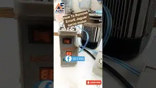 How To Remove Error 6 | Jaguar Servo Motor Problem Solution#azmi #electronics#servomotorrepair
