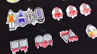 Squid Game Resin Mold | Silicone Resin Molds | Resin-Mold.Com