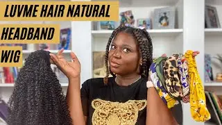 LuvMe Hair Headband Wig Unboxing | LuvMeHair | Jerry (Jheri) Curl