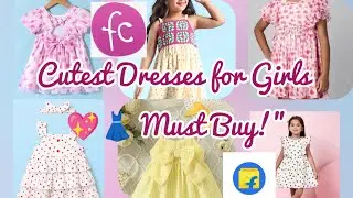 Top Dresses for Girls 👗 | FirstCry & Flipkart Haul | Budget-Friendly & Stylish #firstcry #flipkart 