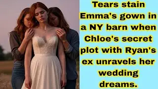 Tears stain Emma's gown in a NY barn when Chloe's secret plot with Ryan's ex unravels her wedding