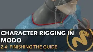 Character Rigging in Modo | Part 2.4: Finishing the Guides