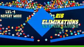 216 Country Flags Marble Race 🌍 | Ultimate Elimination Challenge