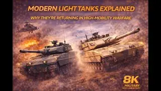 Modern Light Tanks Explained: Why They&rsquo;re Returning in High-Mobility Warfare | 8K Documentary