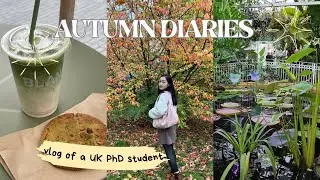 diaries of an UK PhD student (conference, skiing, botanical garden, matcha)