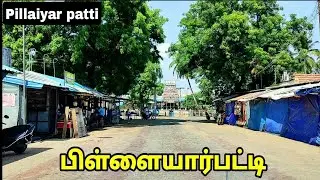 Driving in Pillaiyar patti Temple Area Road Car Travel Video | Tamilnadu tourists place | mg walk