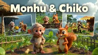 Gilhari aur bandar ki kahani गैलरी और बंदर की कहानीTunaTuni@Cartoon Shots Story