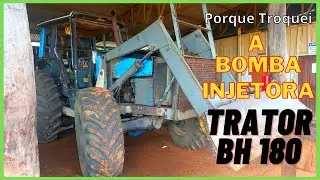 Motivos para Trocar a Bomba Injetora no Trator BH 180 #motor #mecanica #agro