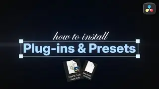 How to Install Plugins Davinci Resolve (Both Edit and Fusion Page)
