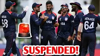 ICC SUSPENDS USA 🚨 USA Cricket Team Membership SUSPENDED | Cricket 2025 News Facts