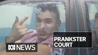 RackaRacka YouTube prankster in court for 'scuba driving' water-filled car to bottle shop | ABC News