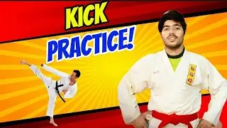 Karate Kick Practice|Powerful Training & Perfect Balance💥#youtube #millionsubscribers3 February 2026