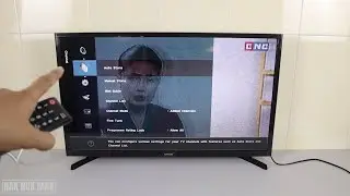 Как сканировать местные каналы на обычном LED-телевизоре Samsung