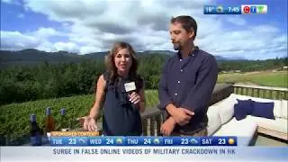 CTV at Blue Grouse Vancouver Island