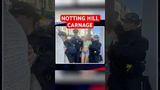 Calls for Notting Hill Carnival to be shut down as 423 arrested & FOUR stabbed in weekend of carnage