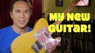 Building A Custom Telecaster Guitar with Don Mare Pickups & Relic Body from MJT