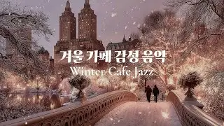 [Playlist] ☕겨울 감성 느껴지는 카페음악 | 눈 내리는 날, 겨울 카페음악, 감성팝송 플레이리스트