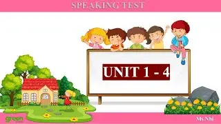 SPEAKING TEST, ENG3, UNIT 1 - 4, sample