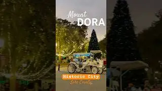 Historic City-Scenic Lake Dora in Lake County of Florida #travel #shorts #florida #viral #mountdora