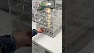 【Jewelry organizer】Acrylic organizer and jewelry tray combined