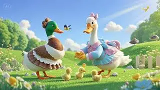 Quack Quest 🐤🎵 | Fun Duck Adventure Song for Kids | Animal Sound Learning Music
