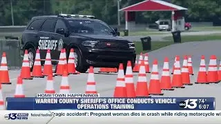 Warren County Sheriff's Office conducts vehicle operations training