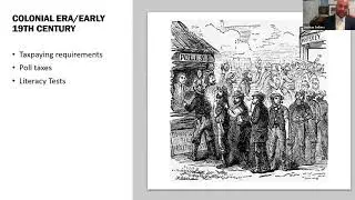 Who Gets to Vote? A Discussion of Voting Rights Today