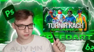 45 MINUTDA TG PROFIL UCHUN prevyu YASASH | SPEEDART | ALIY MN