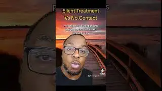 Silent Treatment VS No Contact #healing #npd #empath #narcissist #dating #narcissism #psycho #toxic