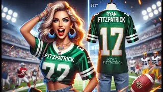 🏈 Fitzmagic Tshirt Ryan Fitzpatrick Shirt | Best Ryan Fitzpatrick Jersey 👕