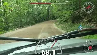 Saab New England Forest Rally 2021 Maine Concord Pond Fastest L2WD Time  RallyHo! Motorsports