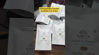 Ashwagandha Powder Available For Order | Navya Naturals | Withania somnifera #stressrelief  #natural