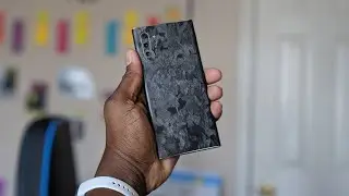 Samsung Galaxy Note 10 & 10 Plus Forged Carbon Skin SopiGuard! WOW