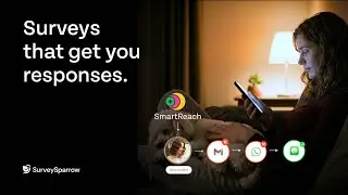 Collect more feedback with AI-powered survey delivery | SmartReach by SurveySparrow