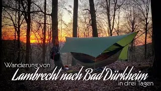 In drei Tagen von Lambrecht nach Bad Dürkheim | Wandern in der Pfalz
