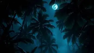 Sleep ASMR 🌙 | Full Moon Night, Owl Calls & Crickets Ambience