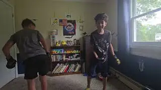 Jojo vs Nick in an mma match